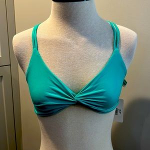 NWT L space bikini top